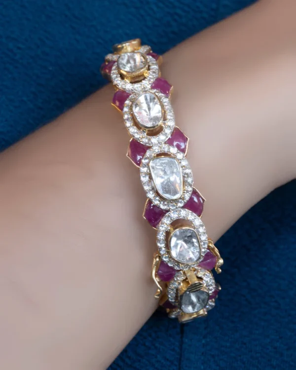 Pritha Polki Bangle - Image 5