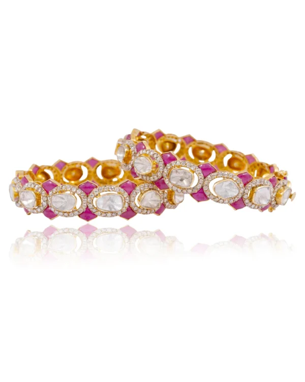 Priya Polki Bangle - Image 3