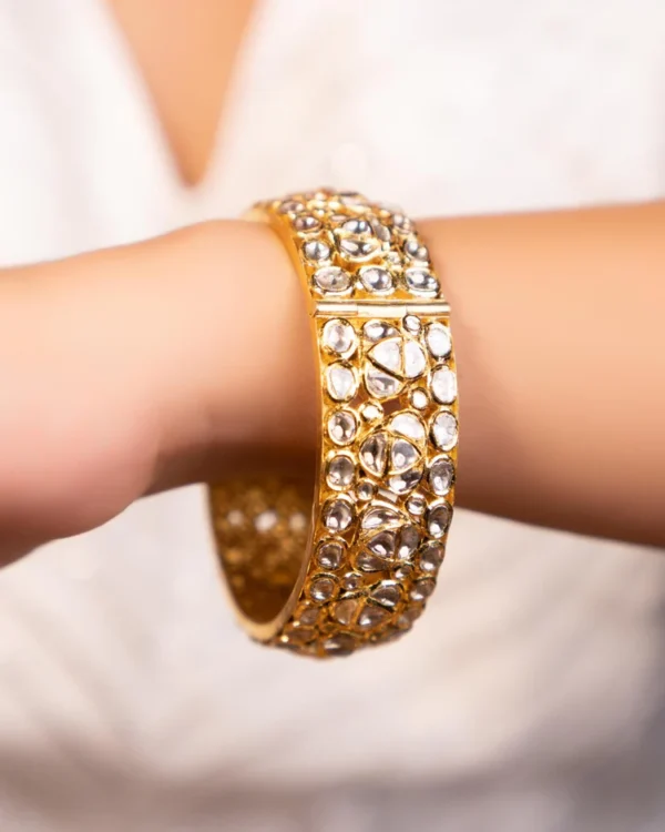 Riddhi Jadau Polki Bangle - Image 3