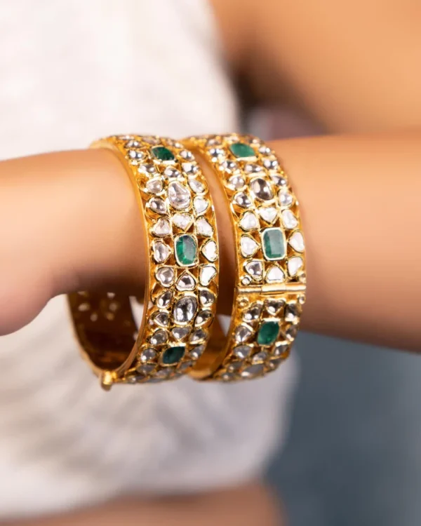 Kiara Jadau Polki Bangle - Image 2