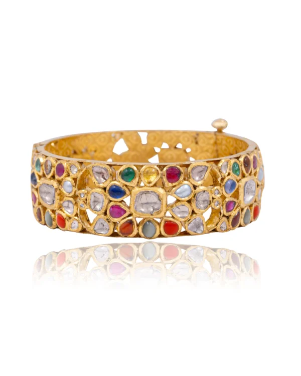 Zeel Jadau Polki Bangle