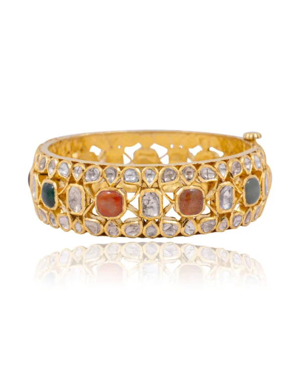 Ditya Jadau Polki Bangle