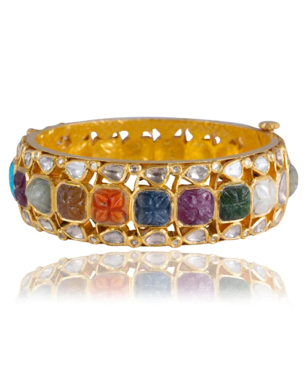 Arianna Jadau Polki Bangle