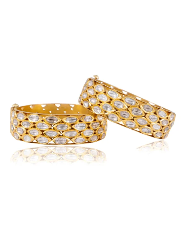 Emma Polki Bangle - Image 3