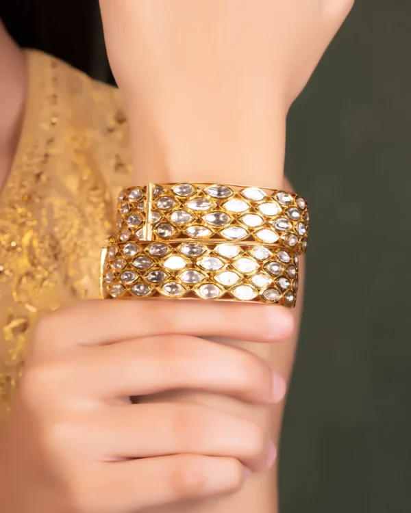 Emma Polki Bangle - Image 2