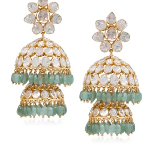 Criya Polki Jhumkas