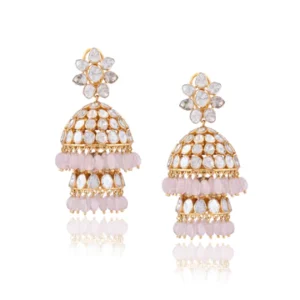 Omika Polki Jhumkas