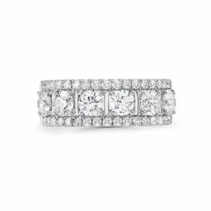 White Diamond, 18K White Gold Ring