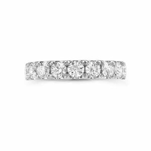 White Diamond, 18K White Gold Ring