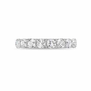 White Diamond, 18K White Gold Ring
