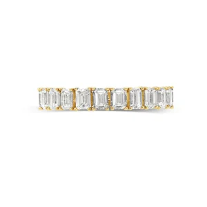 White Diamond, 18K Yellow Gold Ring