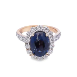Chahna Precious Cobalt Spinel Ring