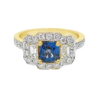 Chahna Precious Cobalt Spinel Ring