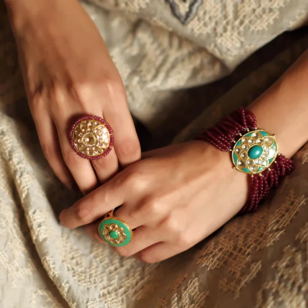 Jaimi Polki Ring - Image 3