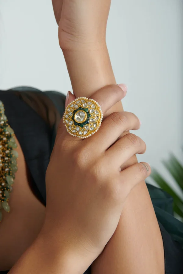 Ananya Polki Ring - Image 2