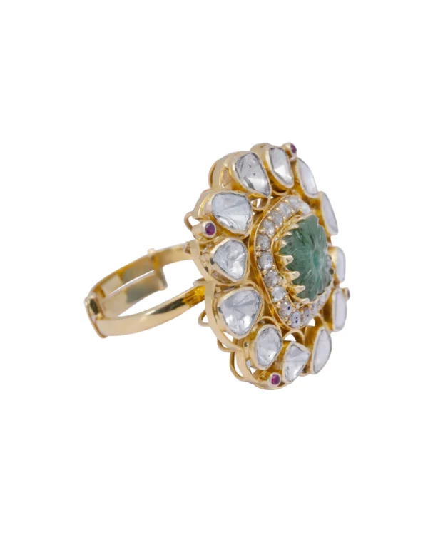 Nandita Polki Ring - Image 3