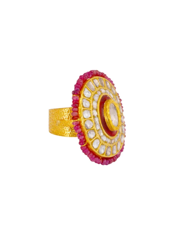 Krutika Polki Ring - Image 3