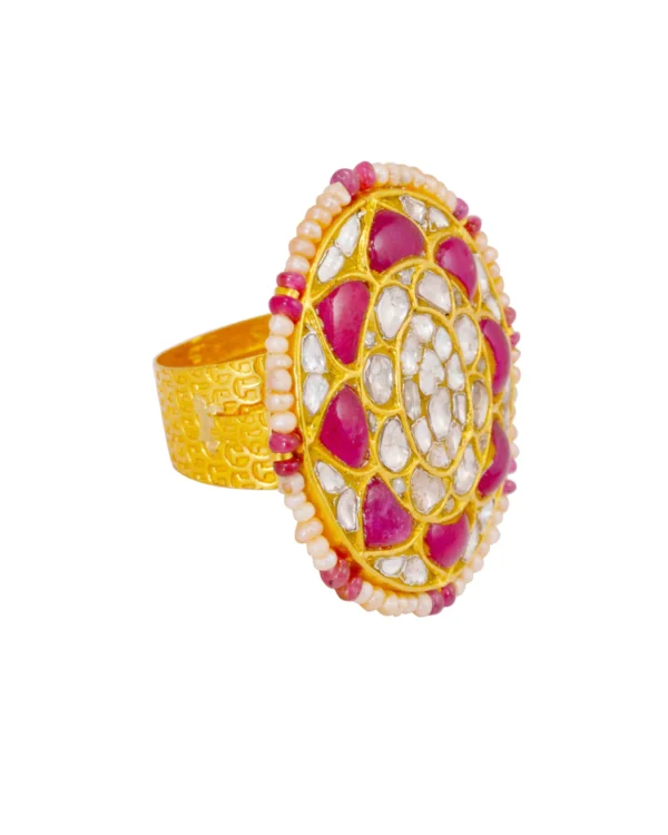 Cherika Polki Ring - Image 3