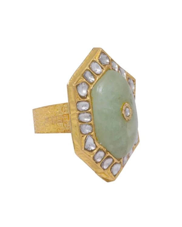 Sumaina Polki Ring - Image 2