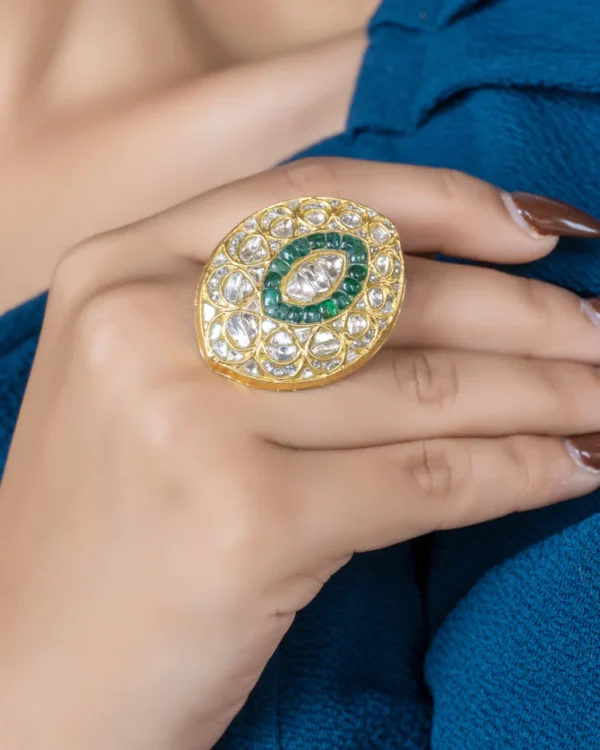 Beena Polki Ring - Image 2