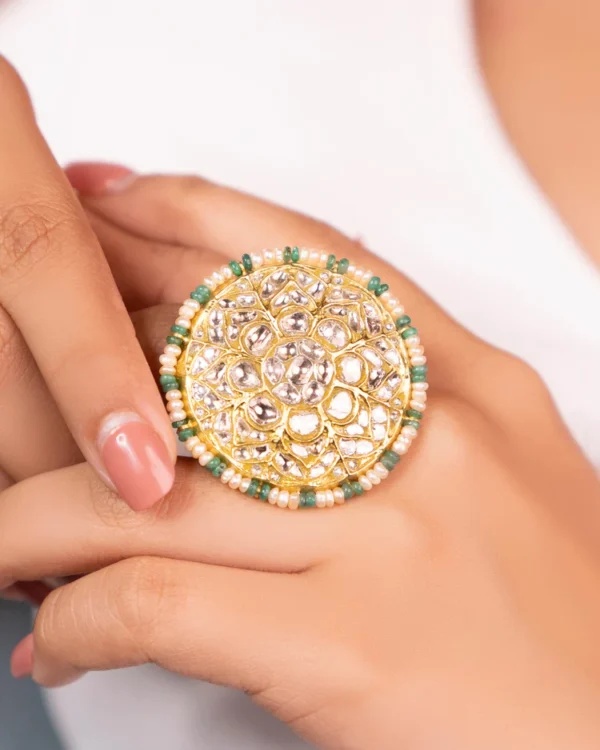Brie Polki Rings - Image 2