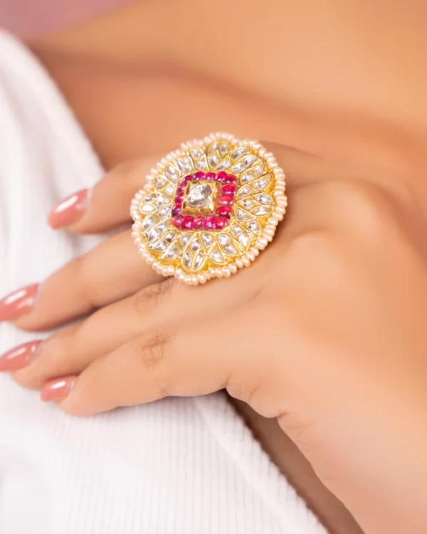 Edith Polki Rings - Image 2